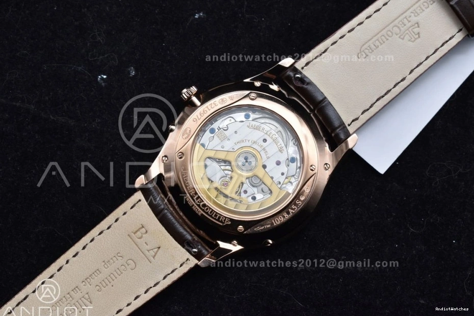 on Best RG SA925 Ultra Brown Moon Master FreshLook Leather 1:1 908 Strap Dial Super White Thin APSF Clone Edition 0320